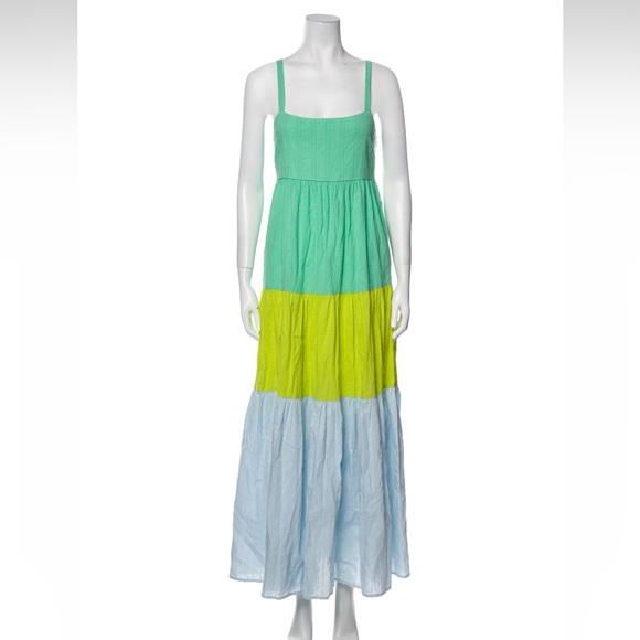 Tanya Taylor colorblock sundress - Picture 1 of 9